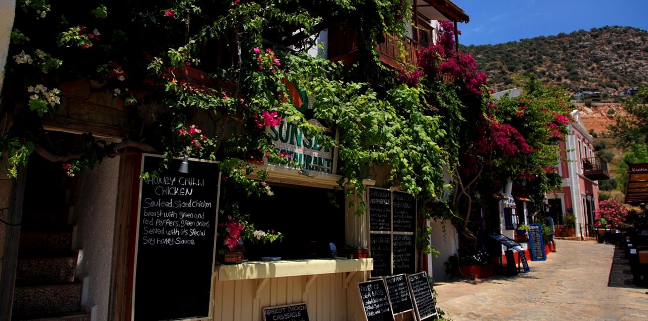 Kalkan traditional restaurant